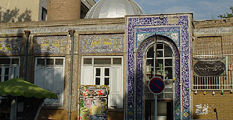 Moschee in der Altstadt der Marktstadt Khoy