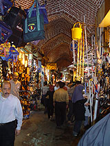 Szenen aus dem Bazar von Tabriz
