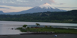 Lago Villarrica und Volcano Villarrica