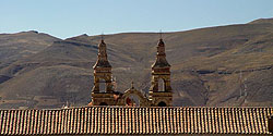 Kirche in der Kolonialstadt Potosí