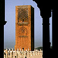 Unvollendete Moschee in Rabat, Marokko