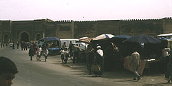 Stadtmauer der Medina von Meknèes