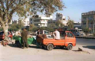 Strassenszene in Karachi