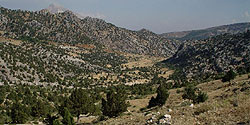 Tal nördlich von Tekir im zentralen Taurus